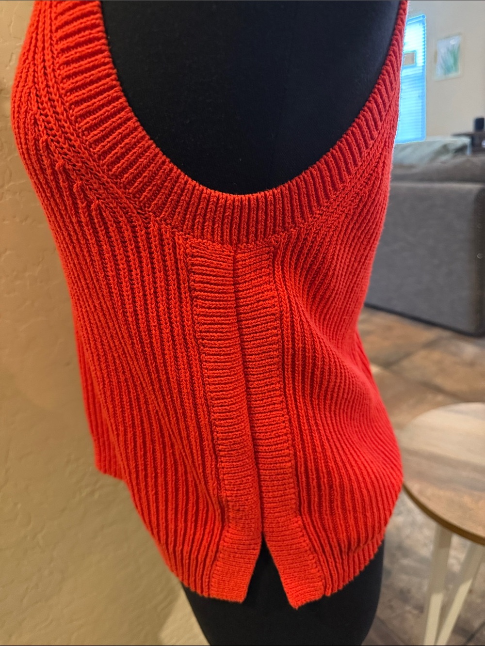 Madewell Ribbed Halter Tank - Picture 4 of 7